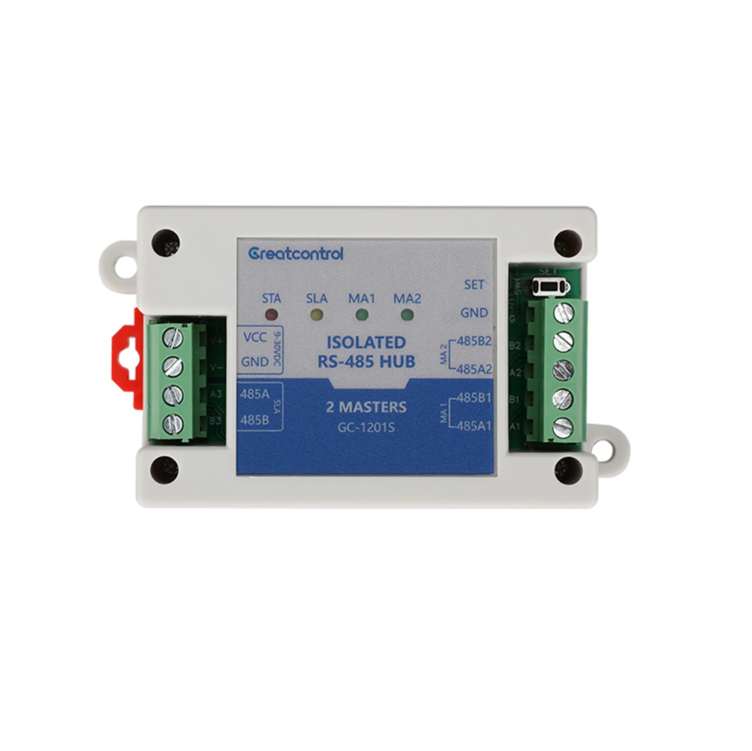 GC-1201S two master and one slave RS485 repeater photoelectric isolation Modbus Dual Host Hub