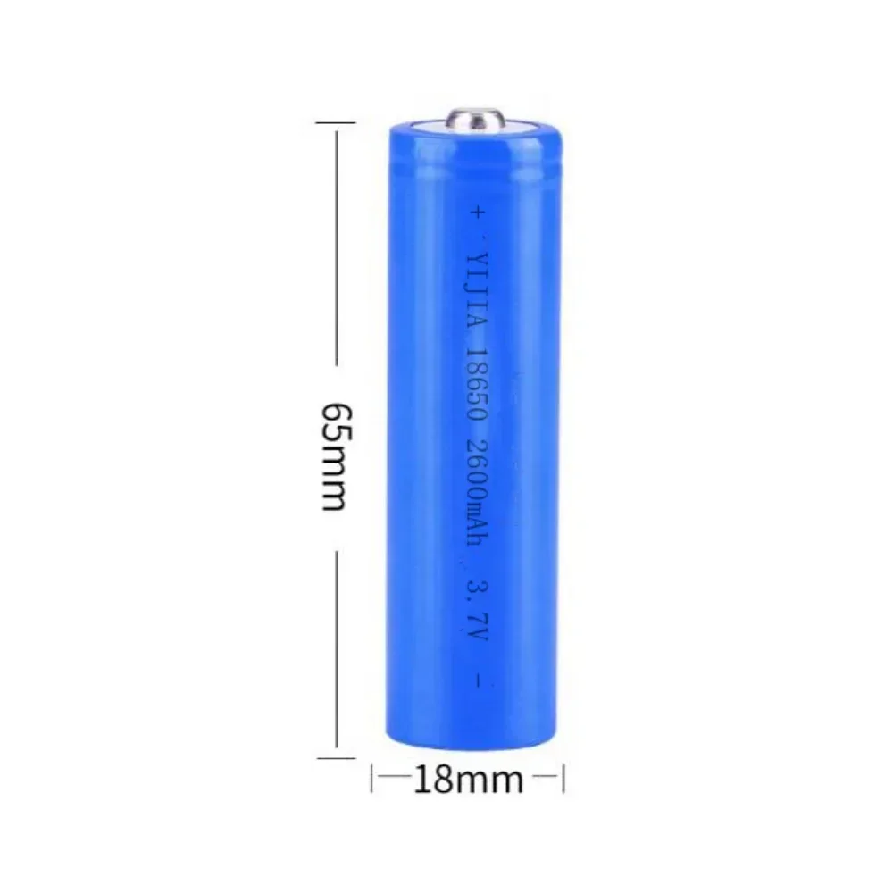 2600mah 18650 Rechargeable Battery 3.7V 18650 Li-ion Batteries for Electric Pointer Doorbell Flashlight Lithium Battery