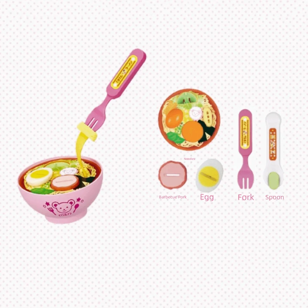 시뮬레이션 된 라면 먹이 장난감 조기 교육 역할 놀이 음식 먹이 장난감 데스크탑 장식 주방 장난감 놀이 집 장난감 소녀 선물
