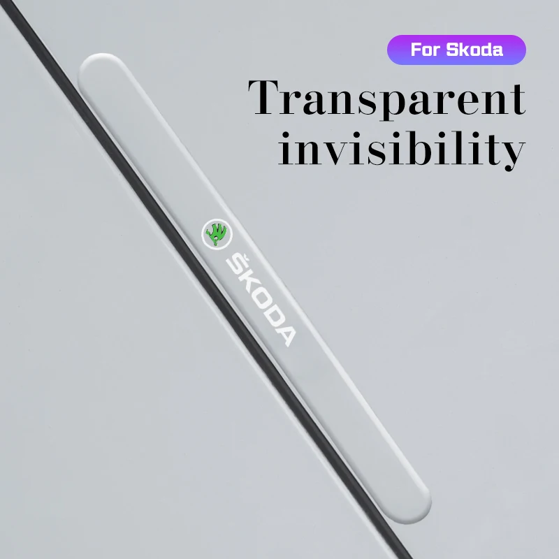 

Car Door Bowl Protection Film Transparent Sticker for Skoda Octavia Fabia Kamiq Kapoq Kodiaq Rapid SCALA Decor Sticker Accessori