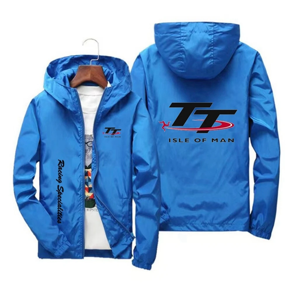 2024 New Men\'s Jacket Man Island TT Ultra Light Windproof Outdoor Sports Quick Drying Skincare Top