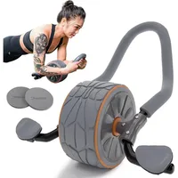 Workout Equipment for Abdominal & Core Strength Training, Ab Wheel Roller for Core Workout, Home Gym