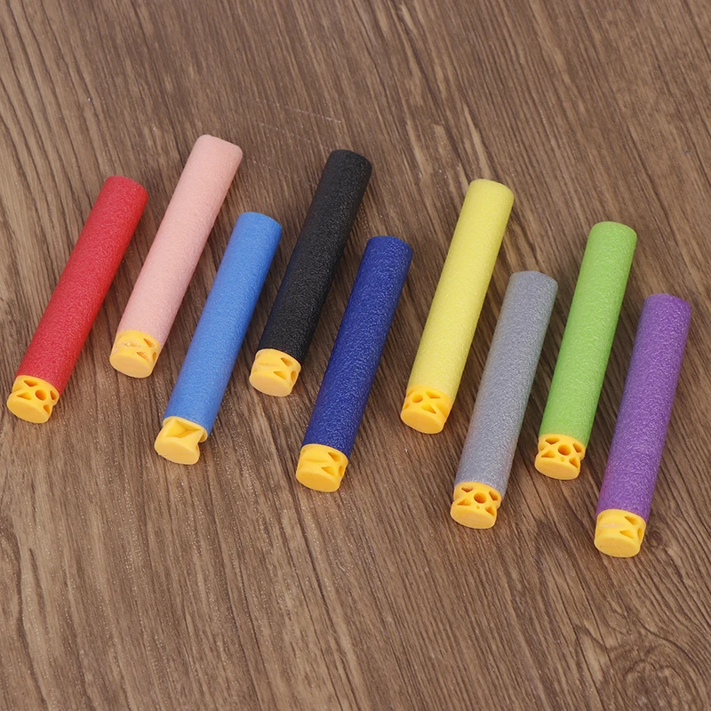 100개 7.2cm 속이 빈 EVA 탄환, 폼 다트 장난감 총용, 소프트 탄환 장난감 총 M416 탄환, 총 액세서리용