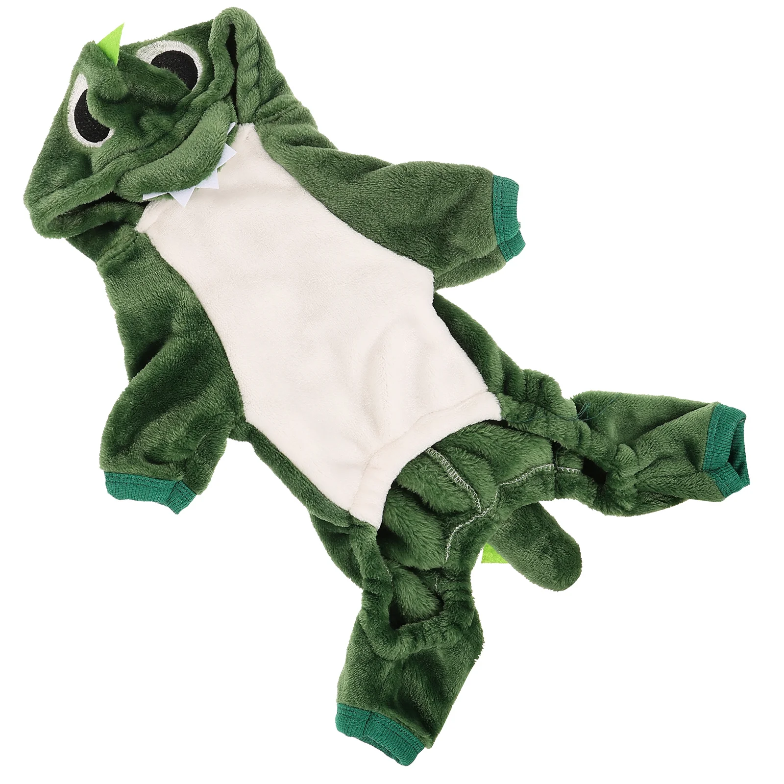 

Dog Dinosaur Hoodie Thickened Windproof Pet Clothes For Puppy Autumn Outdoor Wear Lovely Comfortable Costume Stylish