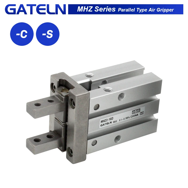 

High quality Parallel Type Air Gripper MHZ2-16S MHZ2-10S Single acting Normally open MHZ2-16C MHZ2-10C Normally closed