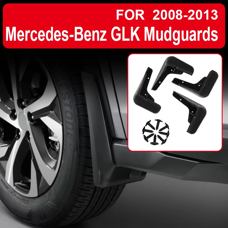 

Mudflaps Mud Flaps Splash Guards Mudguards Front Rear Fender Protector for T Mercedes-Benz Benz GLA Benz GLK 2008-2023