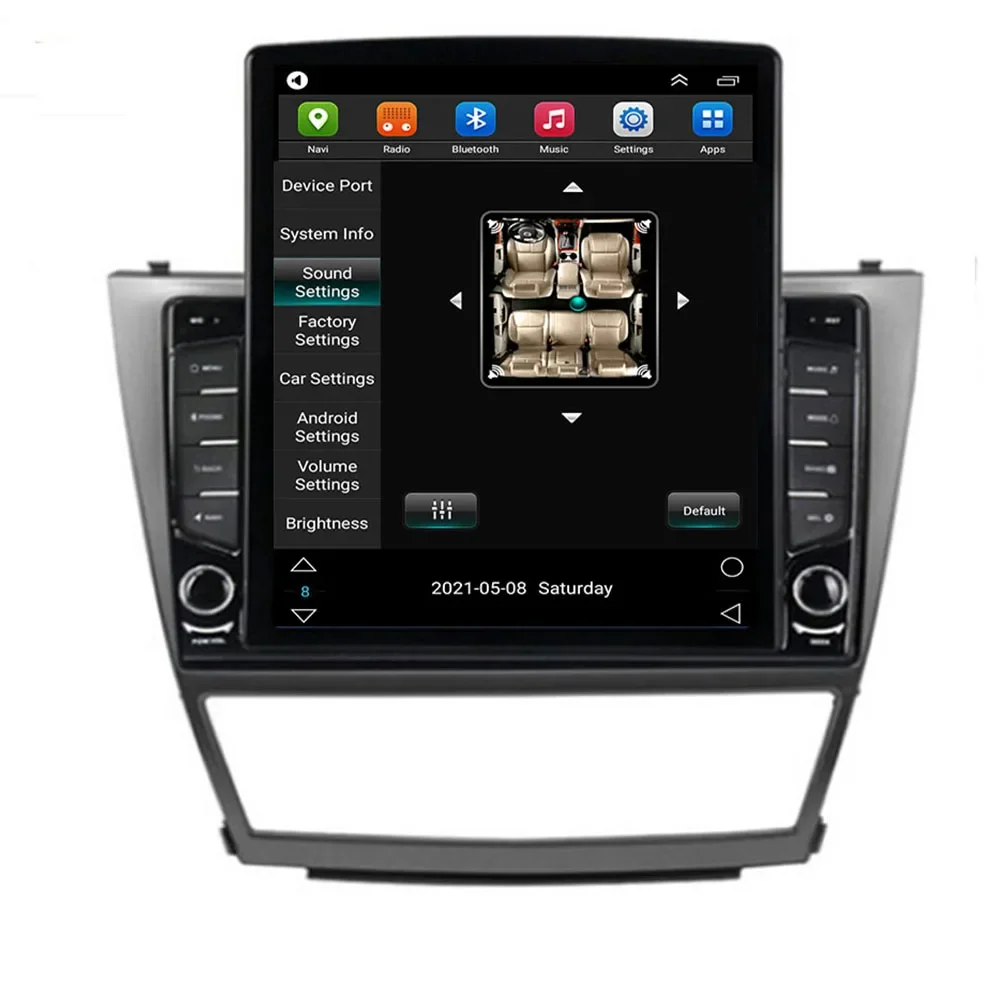 9.7 "نمط عمودي 5G Carplay أندرويد 14 راديو السيارة الوسائط المتعددة مشغل فيديو لتويوتا كامري 7 XV 40 50 2006-2011 الملاحة لتحديد المواقع #6