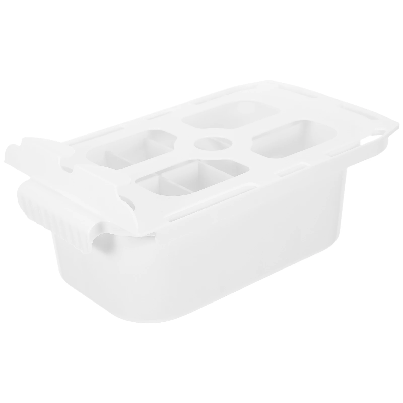 

Self Adhesive Desk Storage Box Hidden Design Large Capacity Pen Storage Organiser Plastic Stationery Drawer Desk Organizer