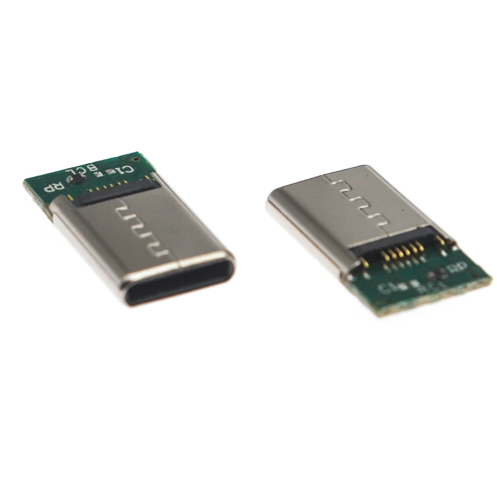 10 sztuk/partia usb typ c 16pin męskie złącza 3A/5A Jack ogon usb wtyk męski zaciski elektryczne spawanie DIY akcesoria do kabli danych — zdjęcie 5