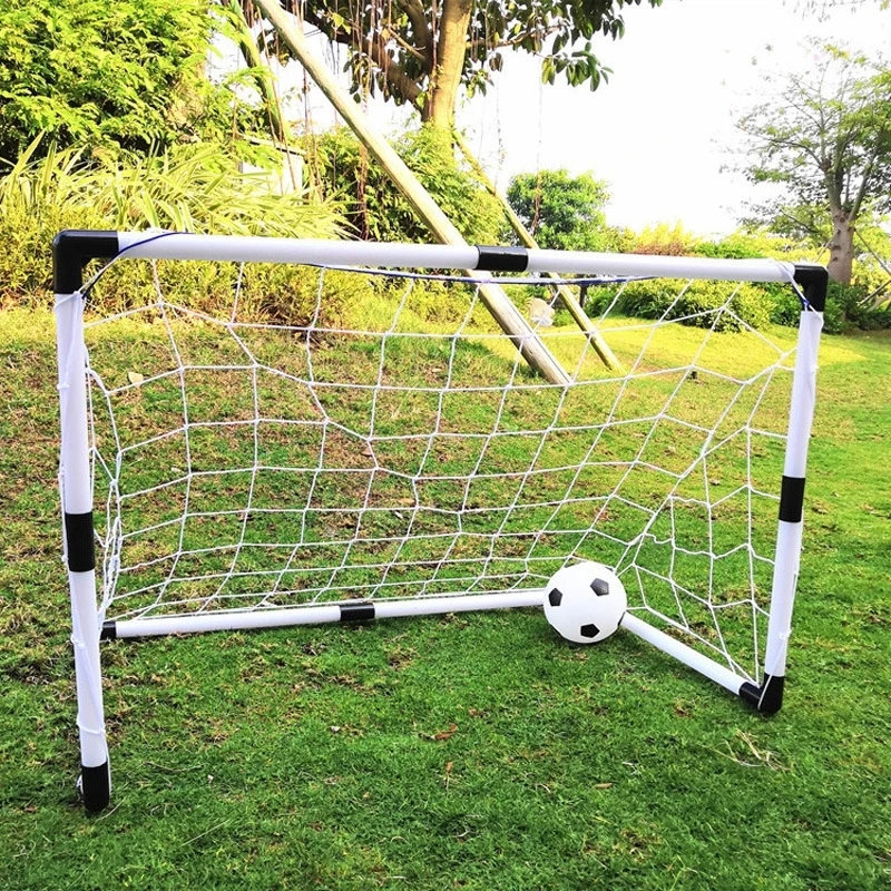 Equipo de entrenamiento de red de fútbol para niños pequeños, cubierta de fútbol portátil emergente y objetivos de entrenamiento
