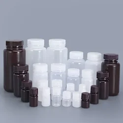 Empty PP Wide Mouth Refillable Bottle Food Grade Plastic Container for Liquid Lotion Leakproof Reagent bottles 5ML-1000ML