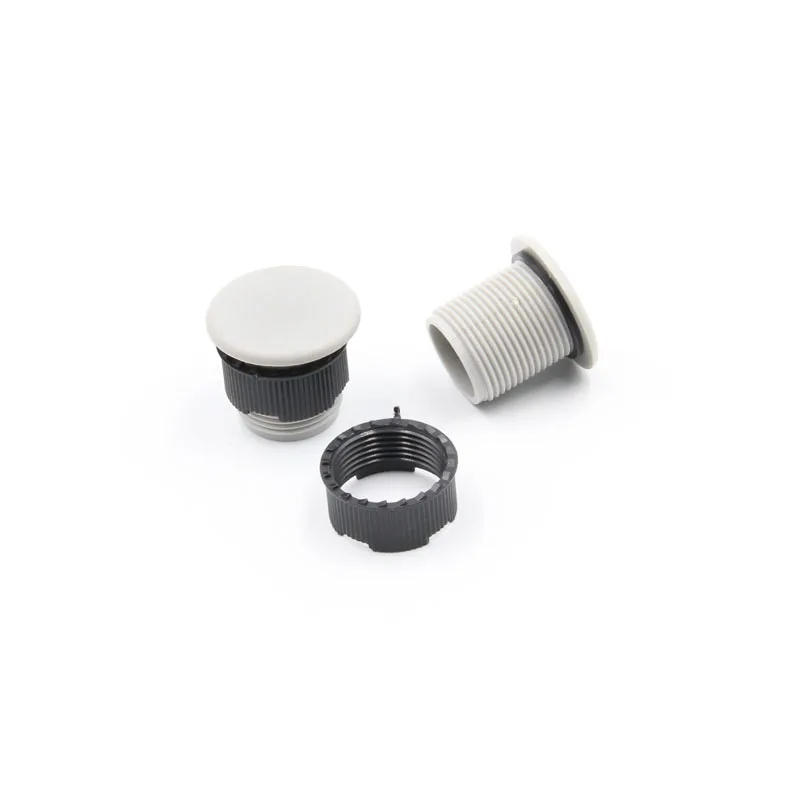 16mm mounting hole push button switch panel plug  Gary plastic pushbutton panel plug cover cap Black