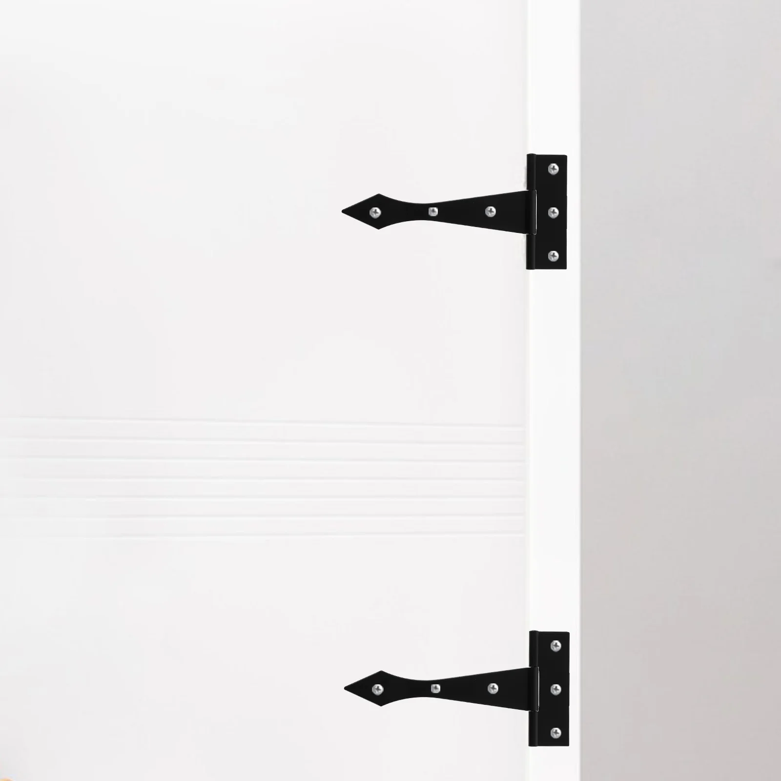 

8Pcs Iron Door Hinges Durable Heavy Duty Close Hinges for Cabinet Kitchen Furniture Replacement Hardware Cabinet Door Hinge