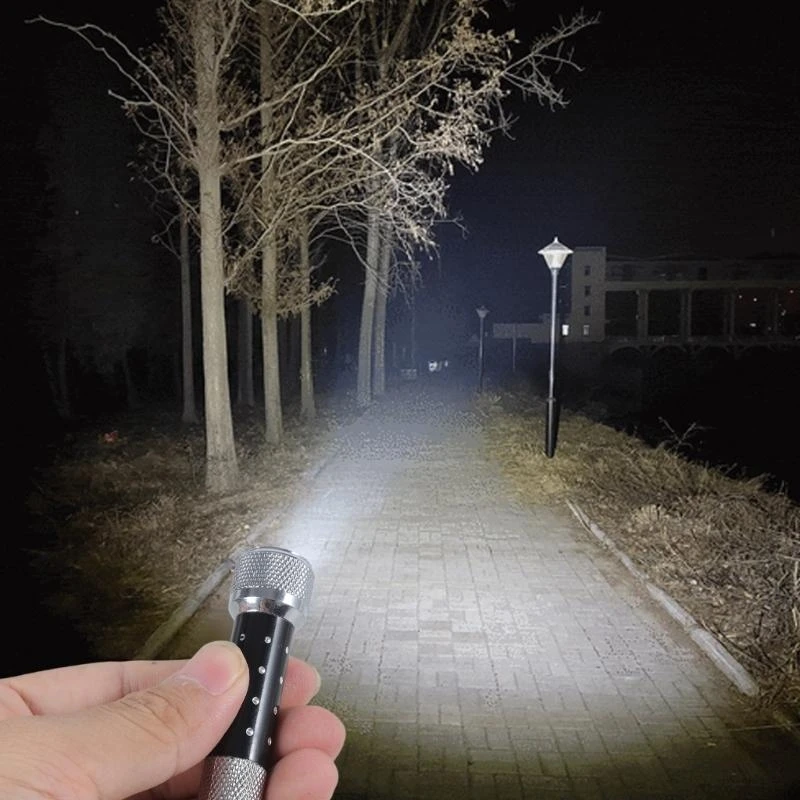 Mini Flashlight Pen Light Pocket Keychain Light for Camping Hiking