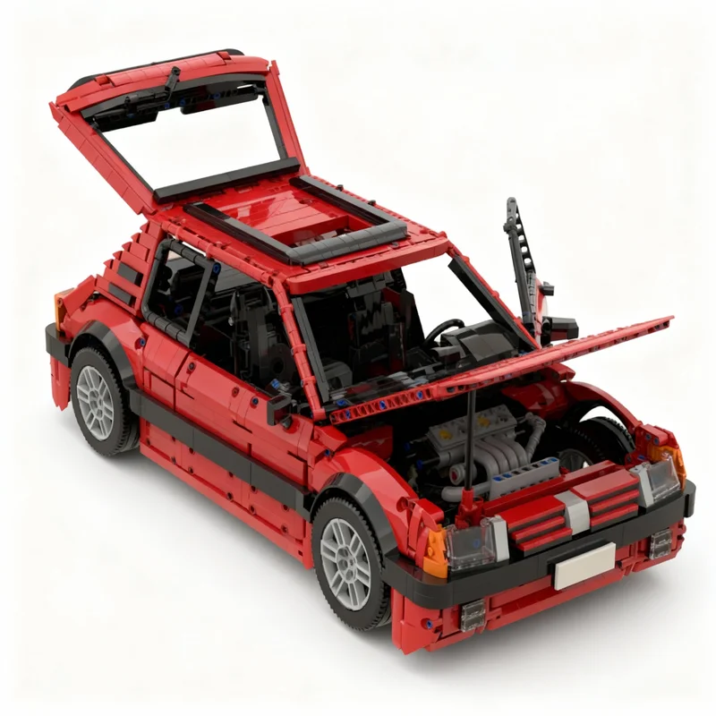 3543 Pezzi MOC PEUGEOT GTI Modello Tecnico Blocchi da Costruzione Architettura Giocattolo Creativo Idea Regalo di Natale Educativo