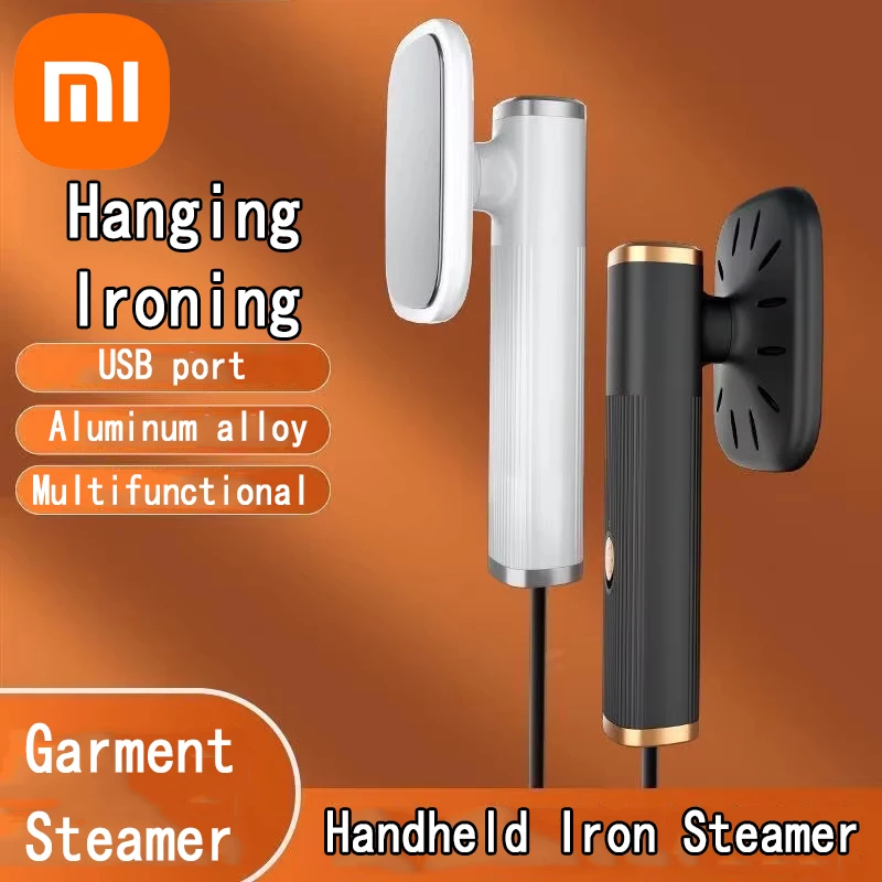 XIAOMI-miniplancha de vapor portátil para el hogar, vaporizador de ropa en seco y húmedo, doble generador de vapor caliente, 360 °