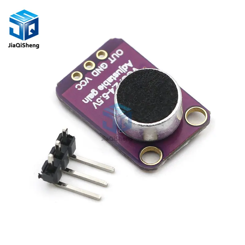 GY-MAX4466 Electret Microphone Amplifier Module MAX4466 Adjustable Gain For Arduino