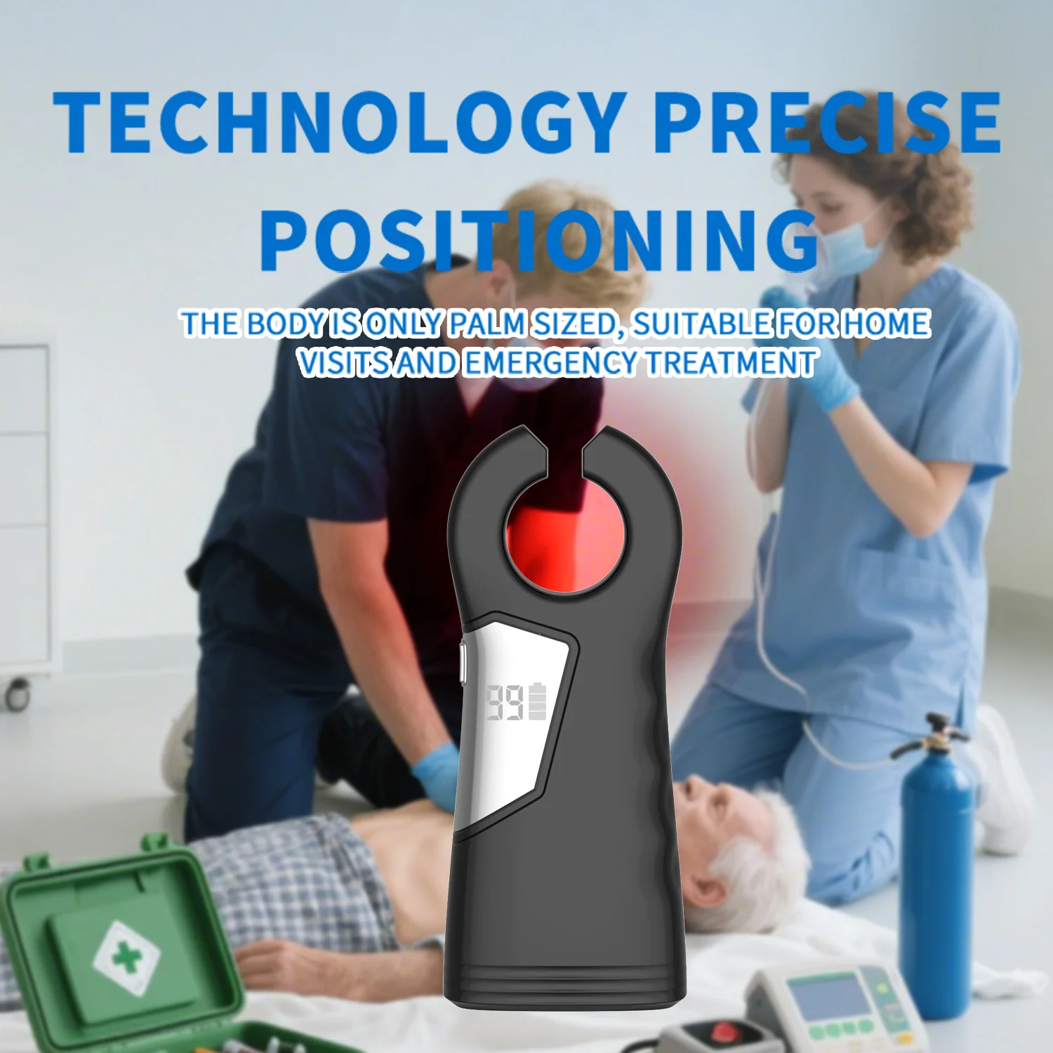 Wireless Vein Finder - Portable Medical Vein Locator for Nurses, Injection Assistant, Blood Draw Helper, Detector Device