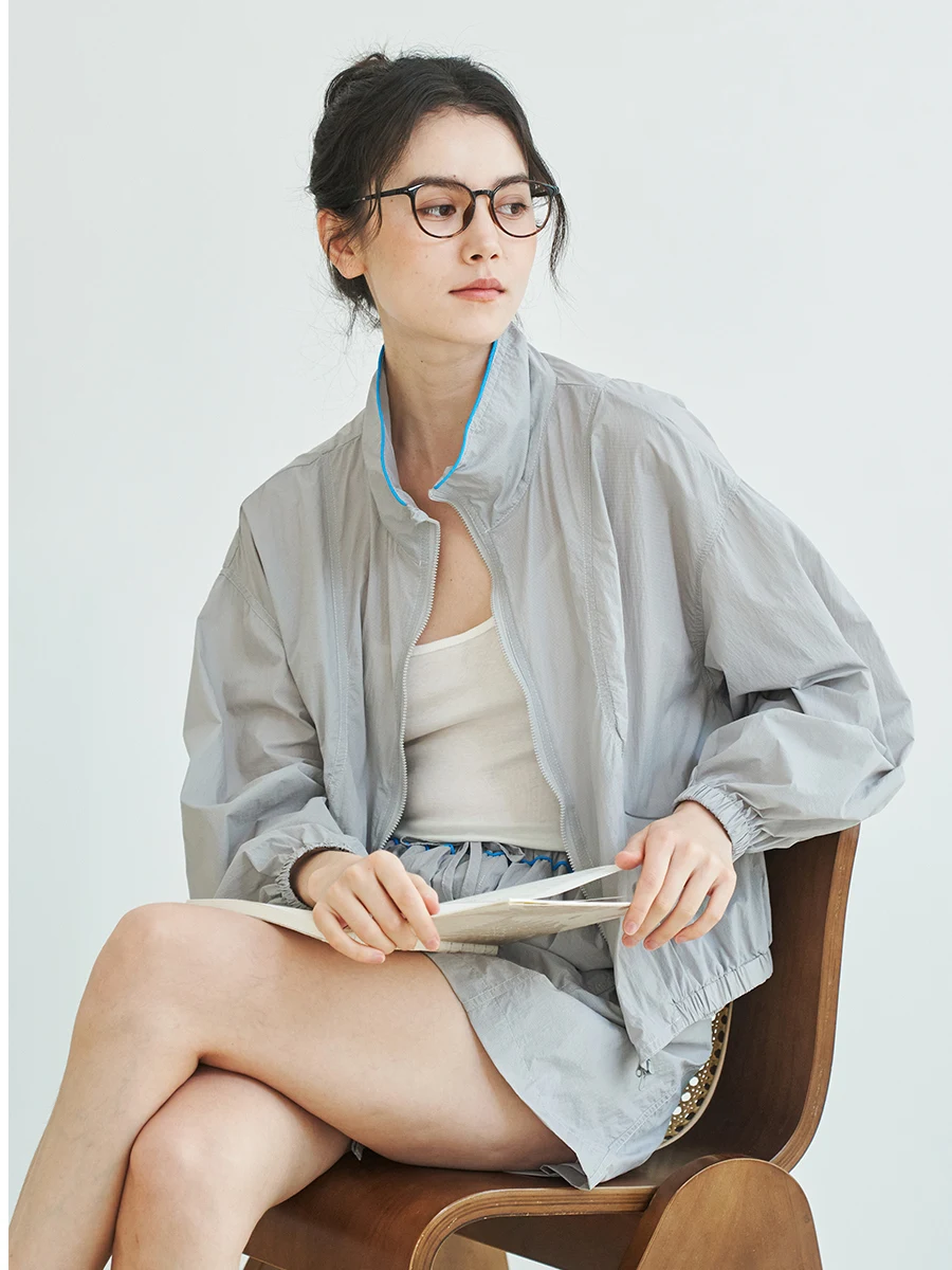 

Zimode Spring Summer New Loose All Protection UV Sunscreen Clothing Women Outdoor Anti-Uv Protective Clothing UPF Commute Sle