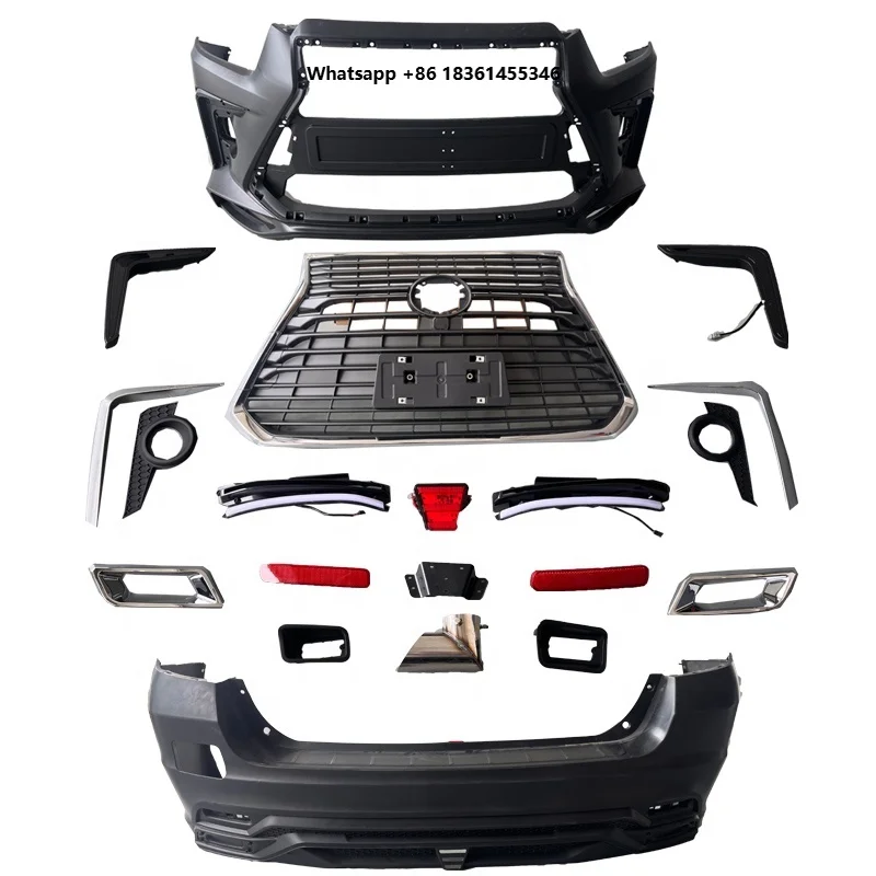 

For Highlander 2009-2011 2012-2014 Bodykit HIGH QUALITY BODY PARTS CAR KITS FRONT BUMPER