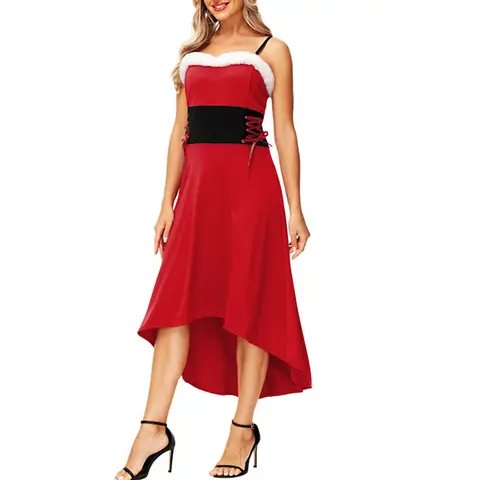 10 best sales vinröda klänningar - №4