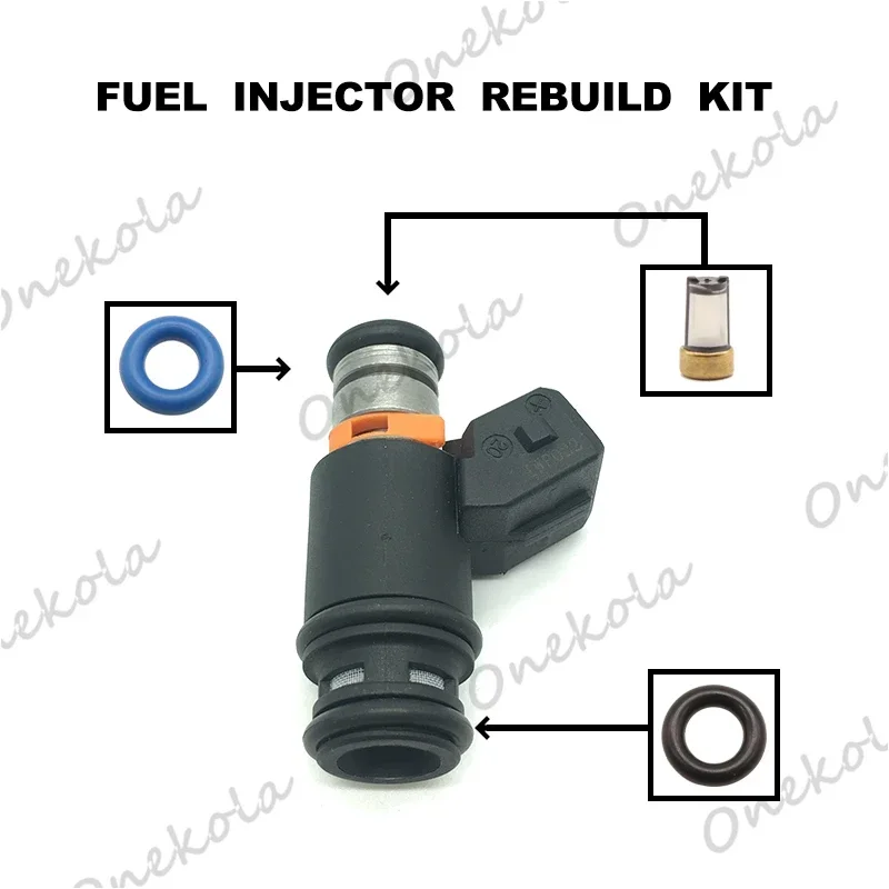 

Filters Orings Seals Grommets Fuel injector service kit filter for IWP-022 Fits For Volkswagen VW Golf Jetta EuroVan 2.8 V6