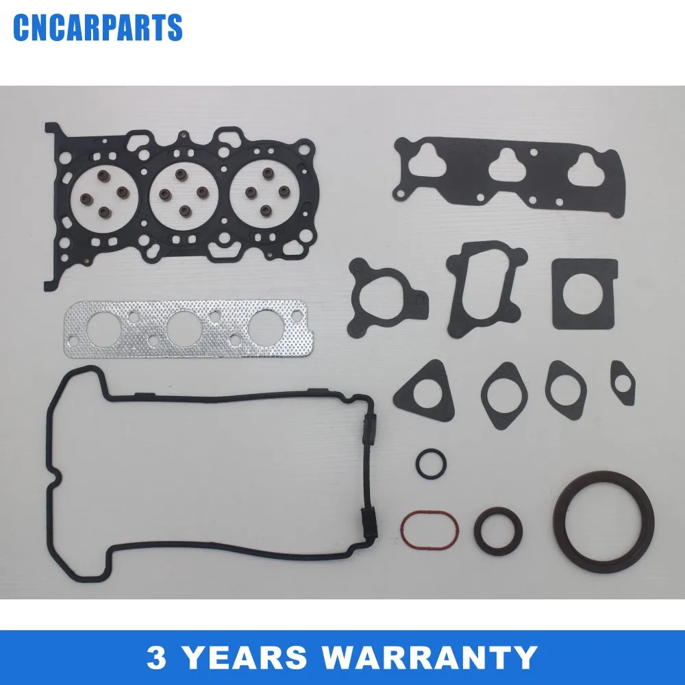 Full Head gasket set fit for Suzuki Wagon R+ KEI 12V ALTO GF HA25 HA35 0.7L 1998- 50272200 11402-78838 VRS K6A Engine