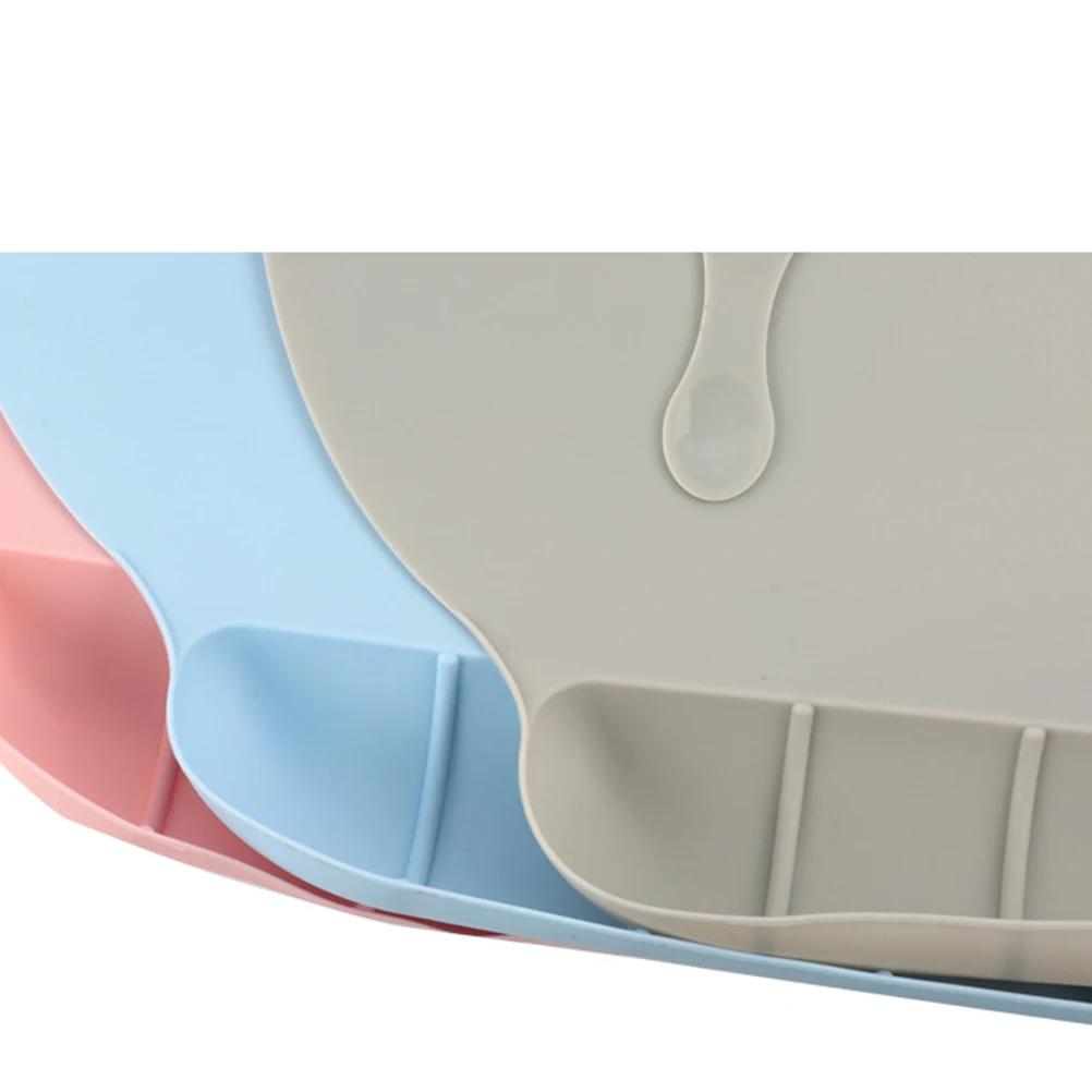 

Waterproof Table Mat Silicone Placemat Heat Resistant Non-Slip For Kids Baby Eating Mat Foldable Washable Camping Kitchen