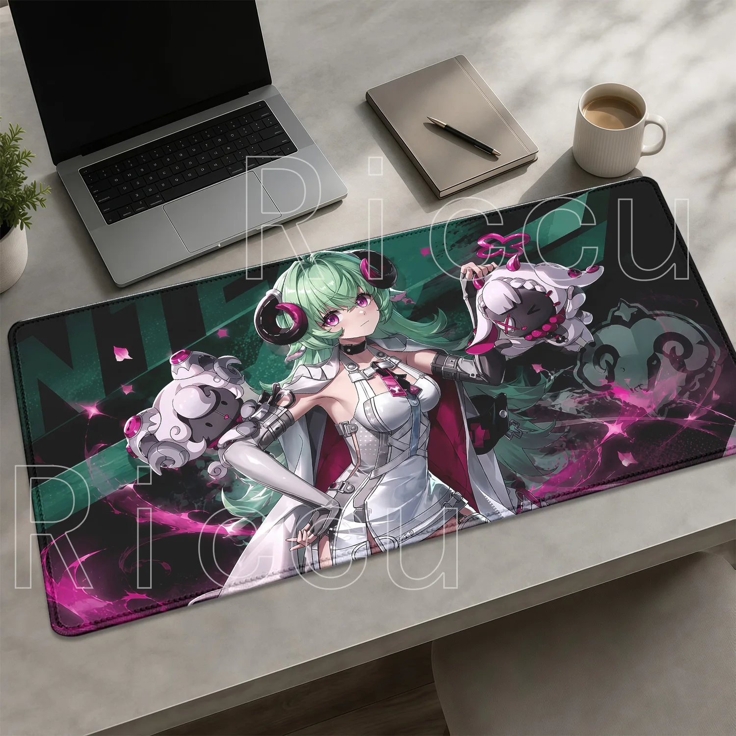 Anime Cute Girl Iroi Neverness To Everness NTE Overlock Office Accessories Mouse Pad HD Printing Game Keyboard Non-slip Desk Mat