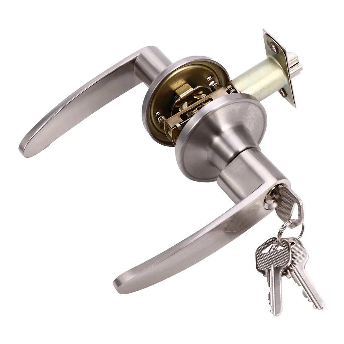 

Zinc Alloy Durable Rustproof Bedroom Bathroom Hotel Security Suitable Bedroom Door Lock Various Home Security Door Lock Rooms