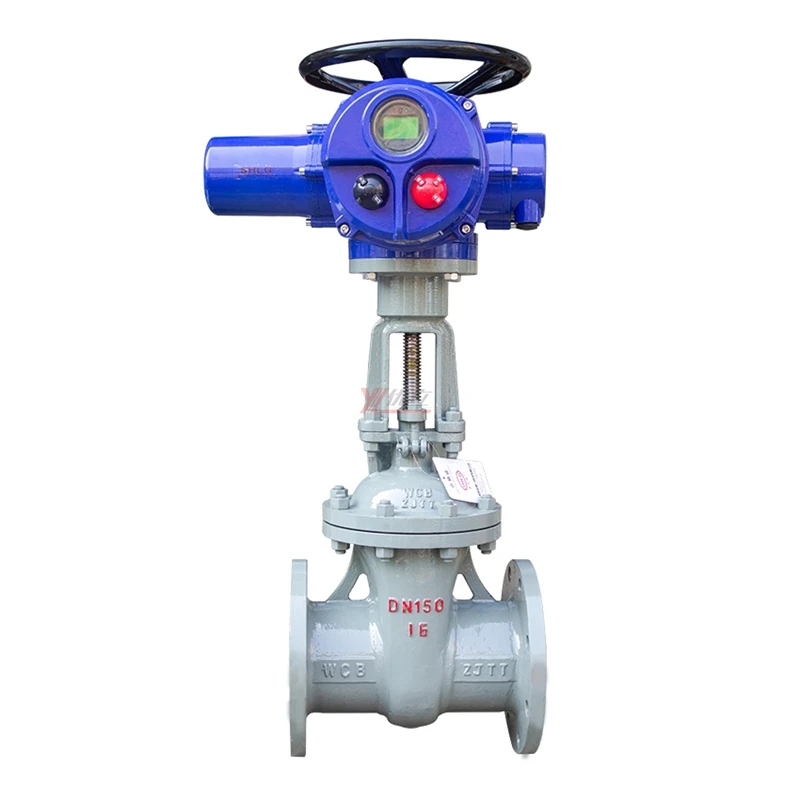 150LB 304 316 stainless steel JIS 10K 1.6mpa WCB explosion-proof motorized AC380V electric Flanged Gate Valve