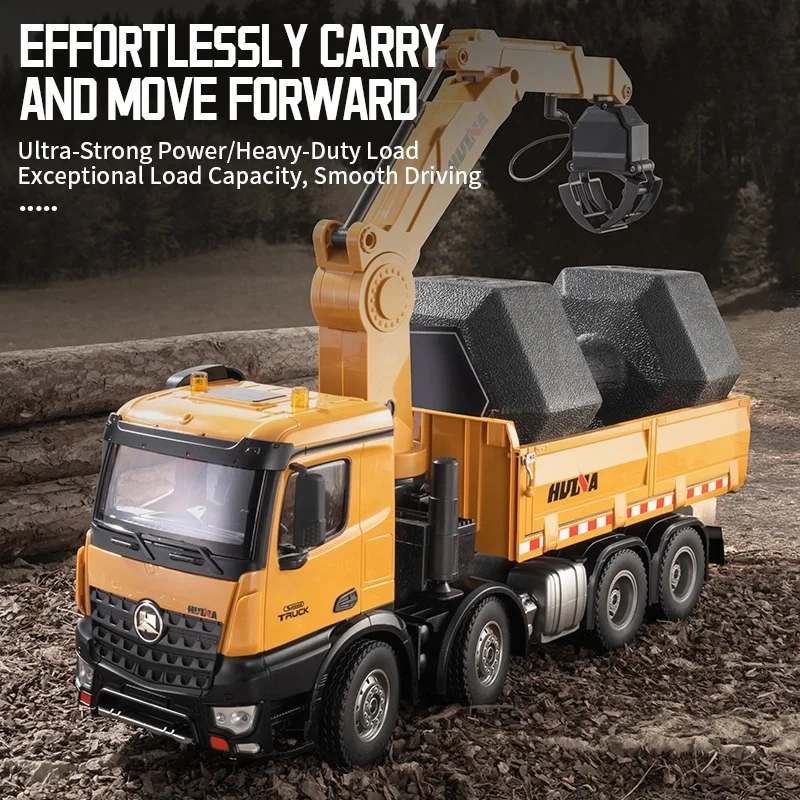 1538 26CH RC Truck 1:14 zdalni – Dump Truck Toy recenzja i cena