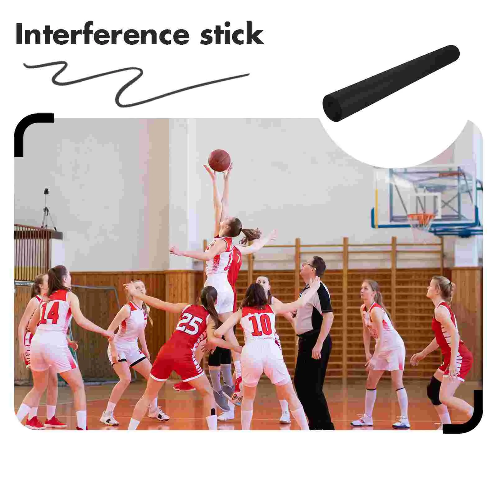 Basketball Training Stick Basketball Interference Bar Basketball Trainer Basketball Guard Pad Blocking Stick Basketball Training