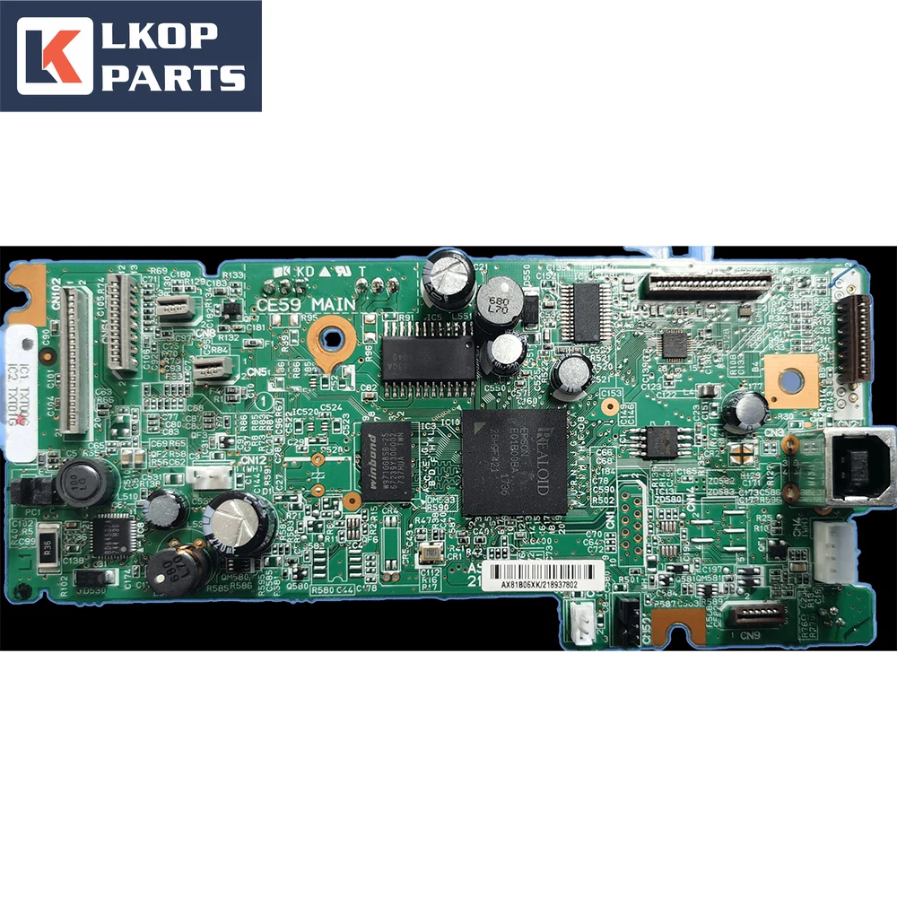 Original Formatter Main MotherBoard For Epson xp440 442 445 435 430 The cracked version does not require a chip