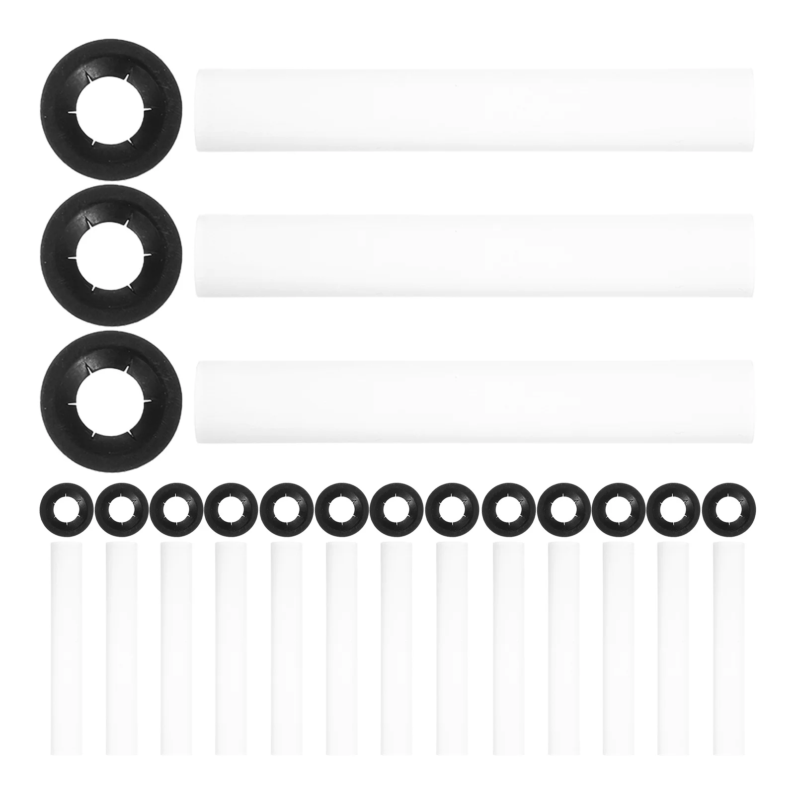 

1 Set Garage Door Hinge Silent Roller Kit Sturdy Plastic Sleeves For Noisy Doors Easy Install Compatible With Most Garage Door