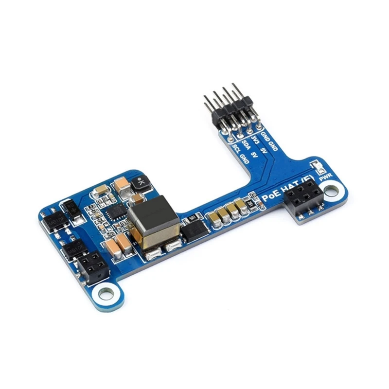 Efficient Power Supply Expansion Board PoE HAT (E) Expand Your Projects Effortlessly for Raspberry 3B+/4B Board