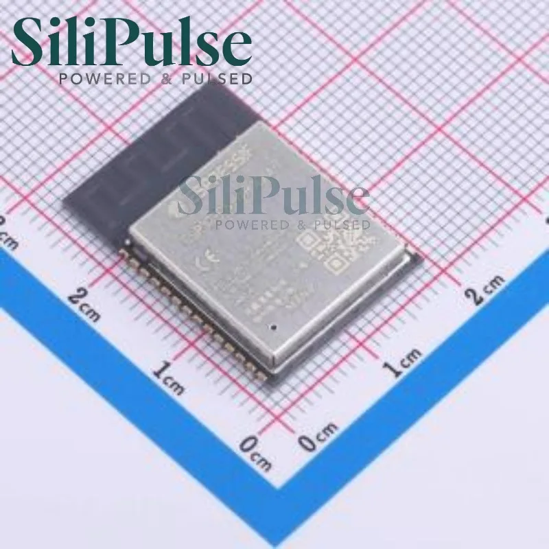 (1-10pcs) ESP32-C6-WROOM-1-N8 SMD,25.5x18mm 100% Original In Stock ESP32-C6-WROOM-1 is a ESP32-C6 based module, which supports