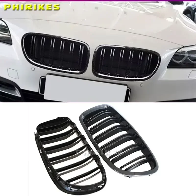 Auto-Frontnierengrill für BMW 5er F10 F11 F18 520d 530d 540i 2010 2011 2012 2013 2014 2015 2016 2017 Racing Grill