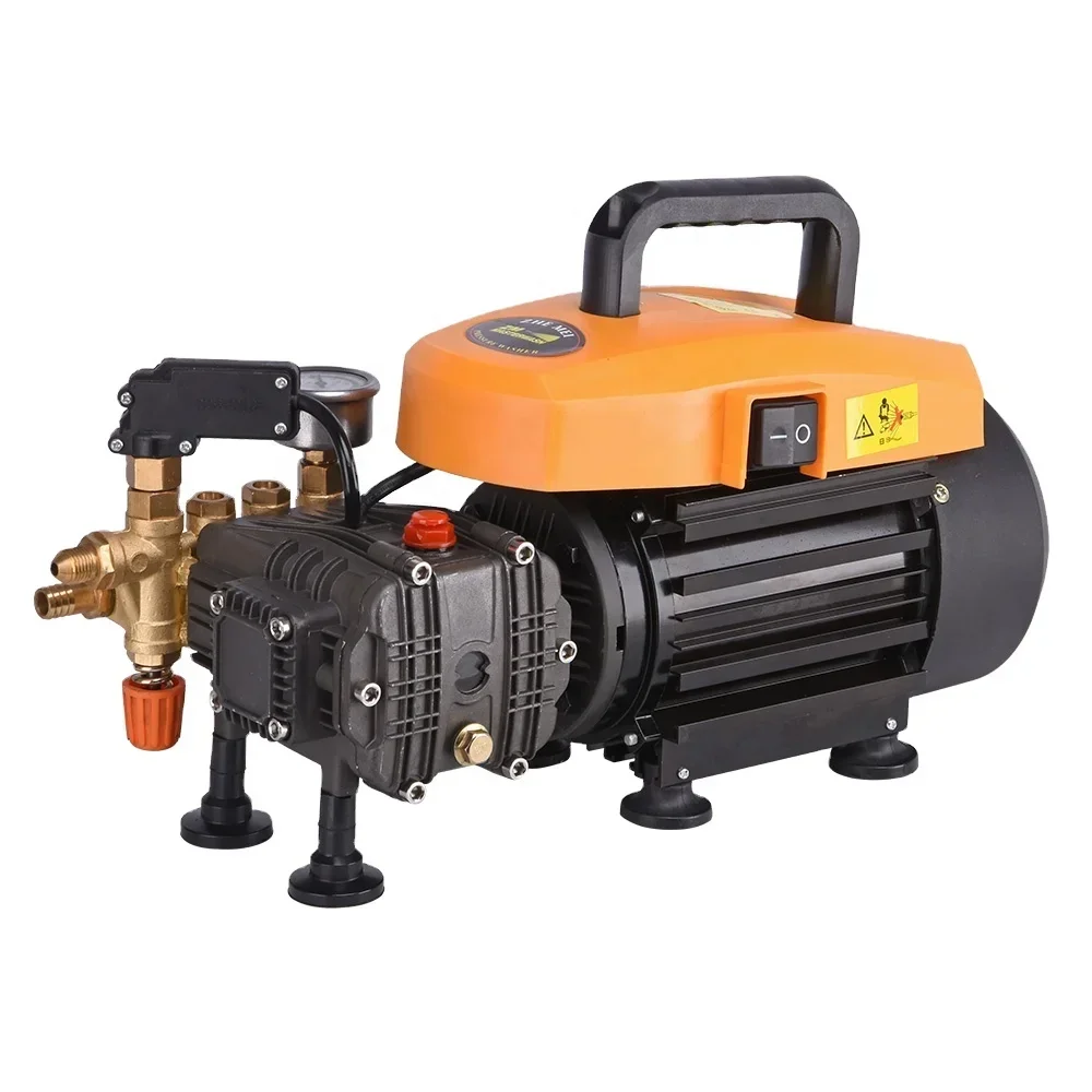 Car Wash Machine Sprayer Home Cleaning Induction Motor Foam Washer 220v-240v High Pressure Water Pump