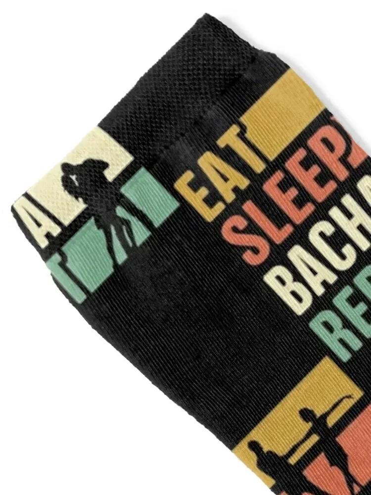 Eat Sleep Bachata Repeat Socks anti-slip Thermal man winter hockey heated Male Socks Women's