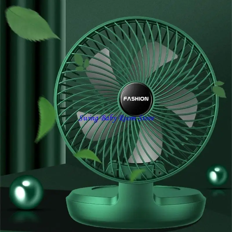 K1ad Home Office Bedroom Wireless Wareled Direculation Dirculation Air التبريد مروحة قابلة للطي قابلة للطي قابلة للطي