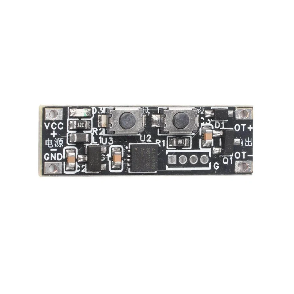 3-20V Delay Switch Module 3A High Current 0-60Min Adjustable 3 Working Modes Timer Control Board for Arduino DIY
