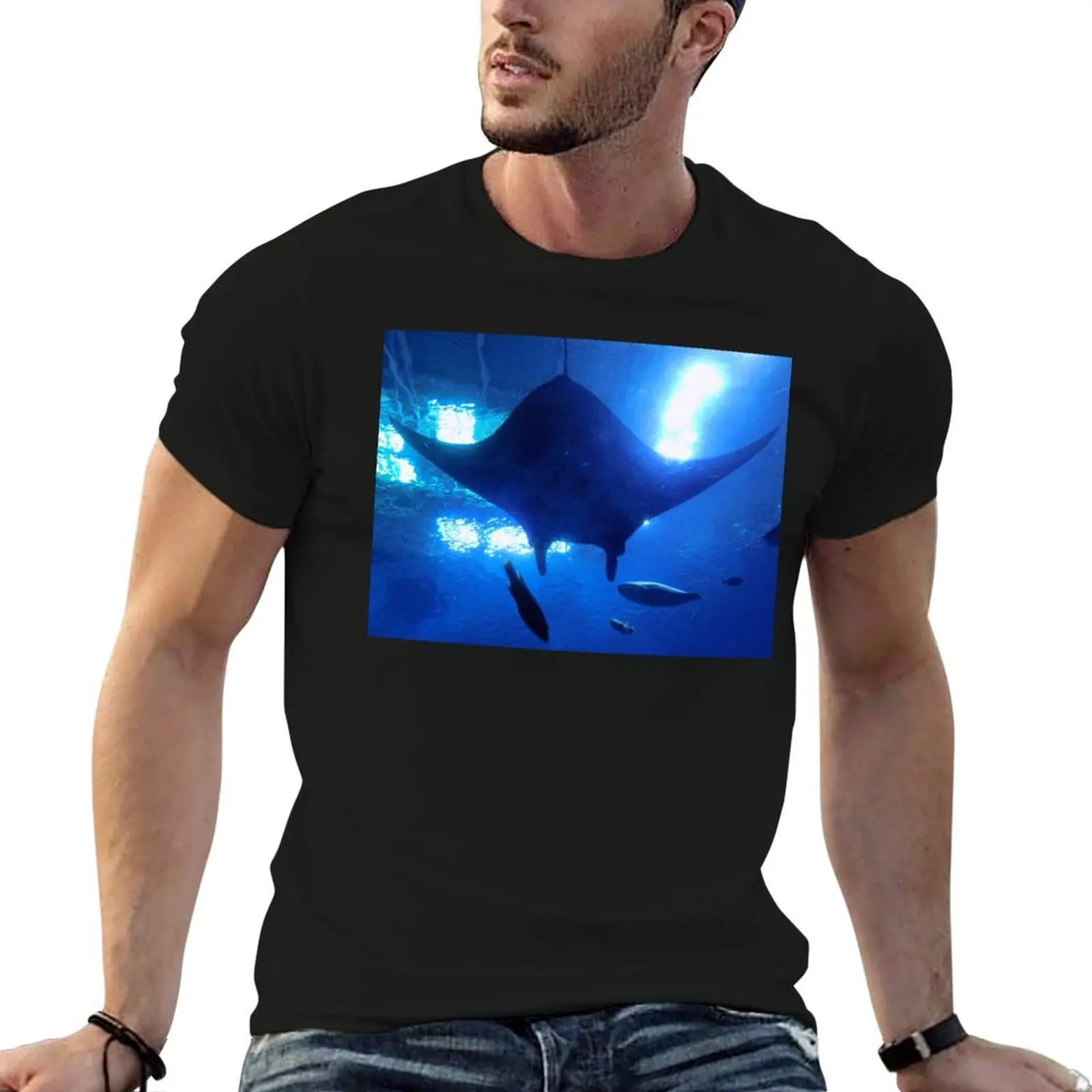 

Manta Ray Underview T-Shirt t shirts designer printed t shirts for man T-Shirt