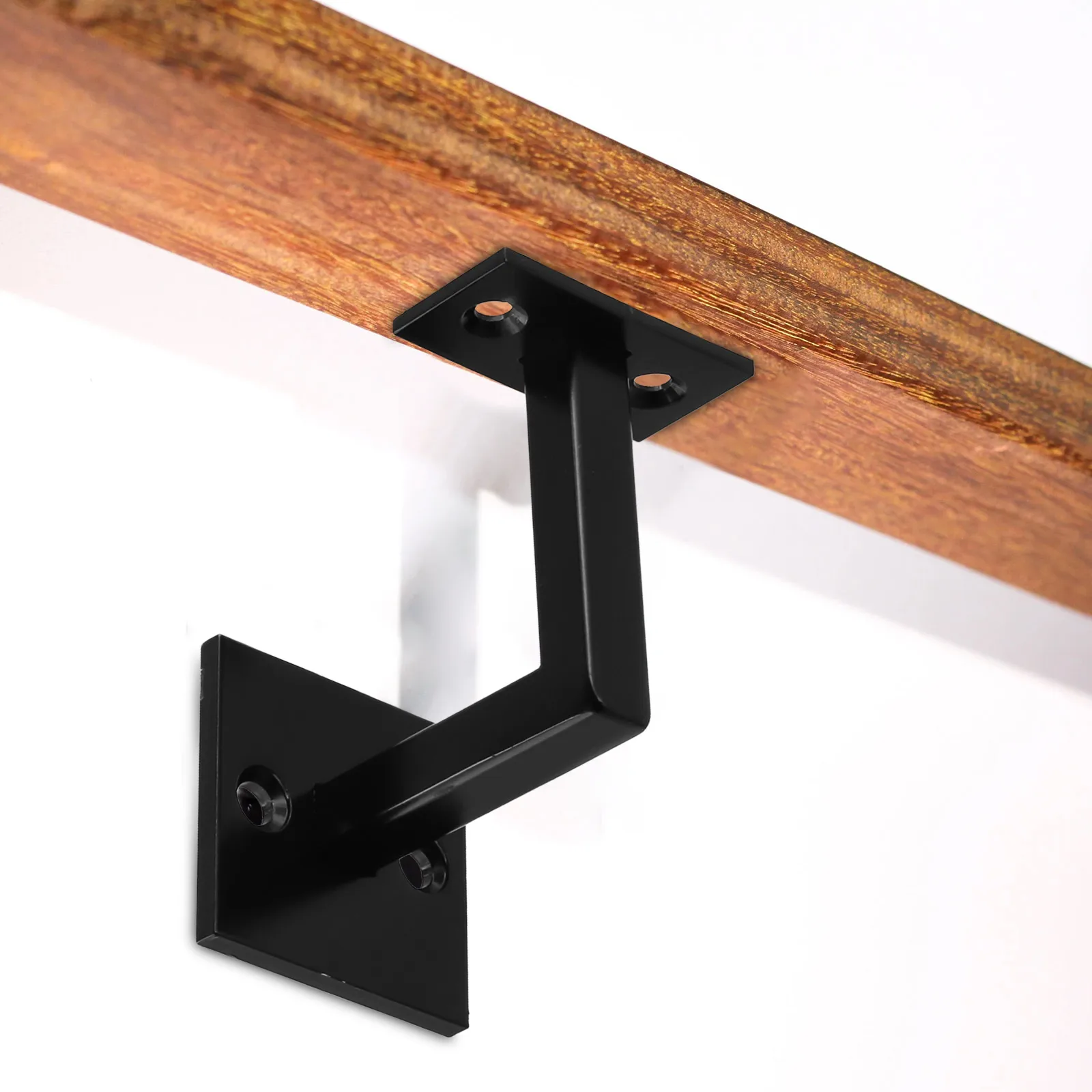 1x Stainless Steel Stair Handrail Bracket With Strong Wall Support For Secure Staircase Bannister Installation Enhanced Safety