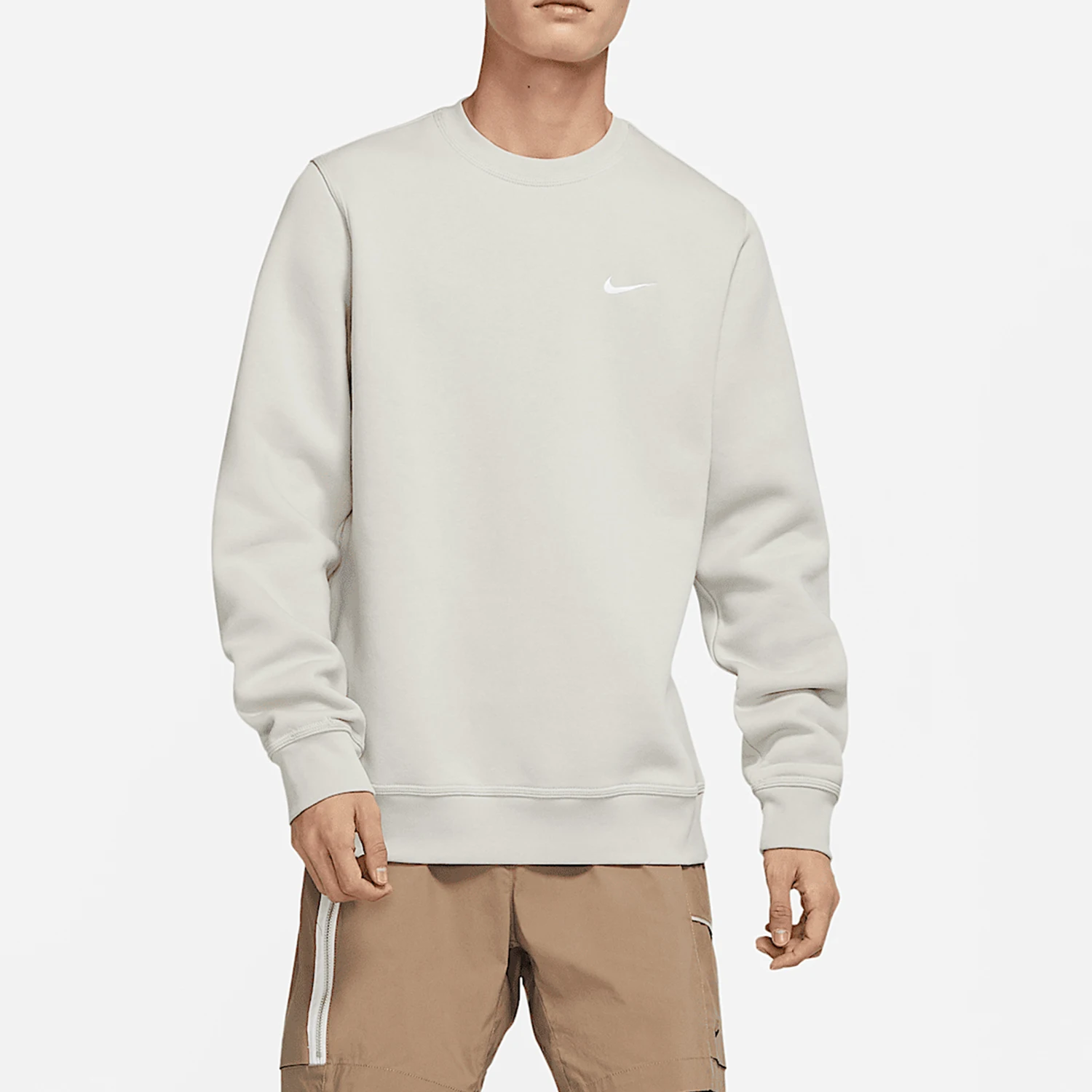 

Nike genuine Sport Men's Knit Round-neck Long Sleeve Sweatshirt 916609-072