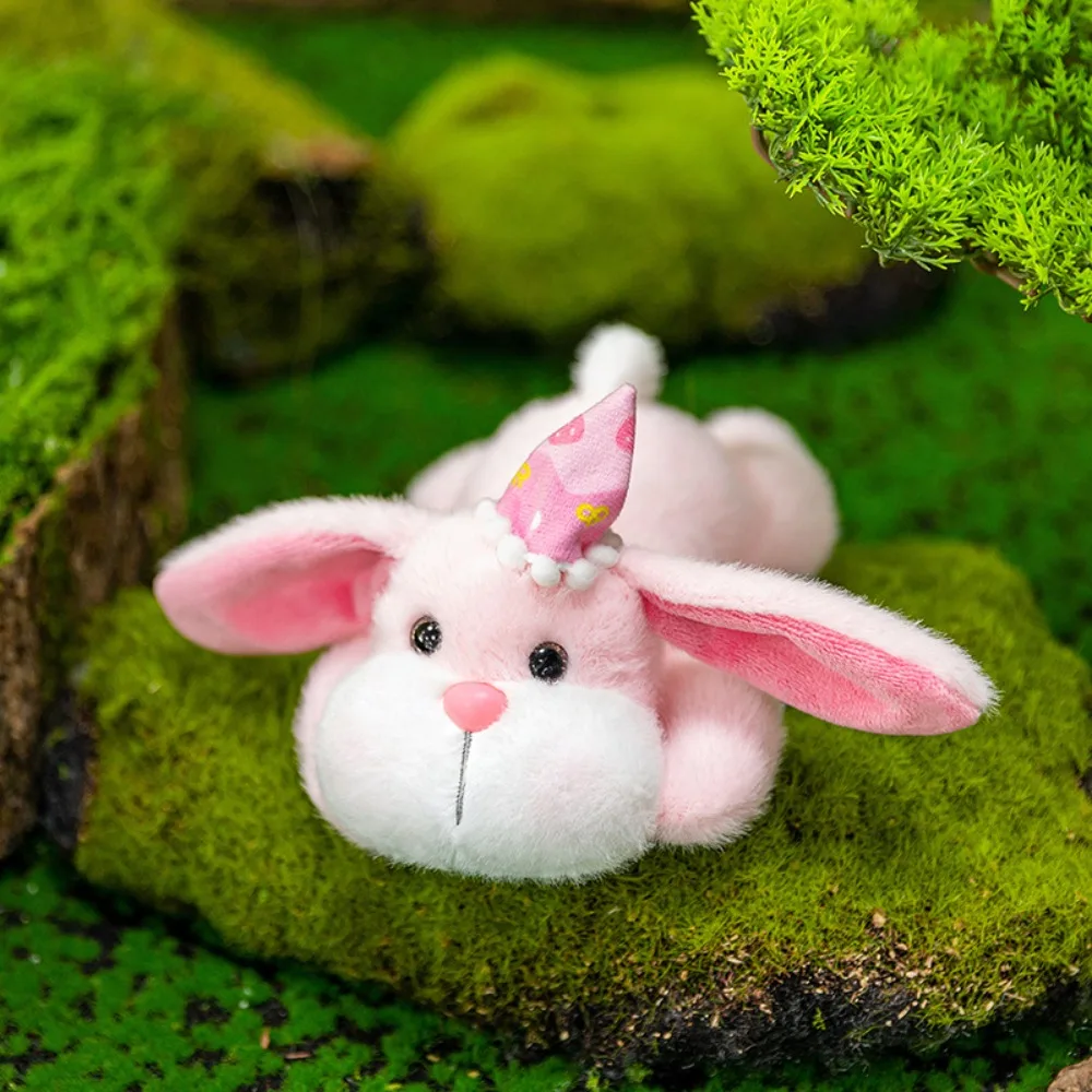 

Soft Material Little Rabbit Plush toy Plush Fabric Fun Doll Ear-hanging Rabbit Doll 28cm Kawaii Design