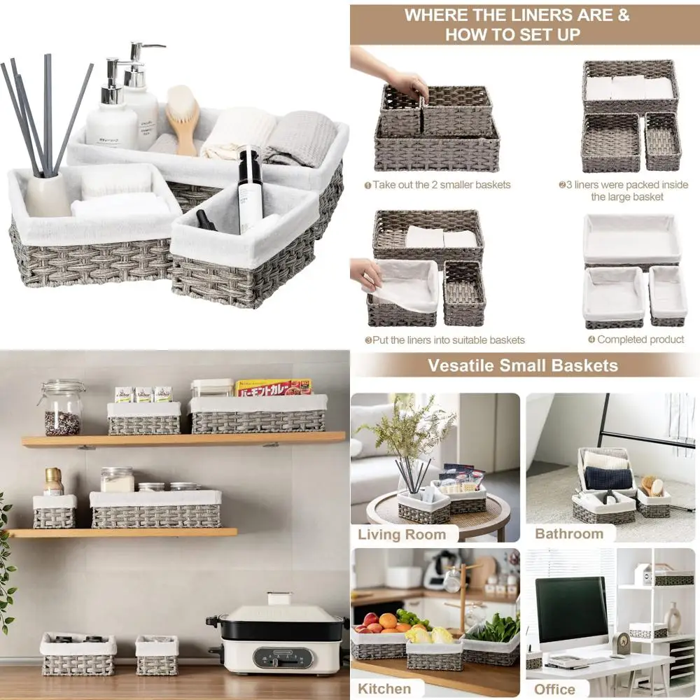 

cork & mill marble coasters set of 6 - luxury aesthetic modern decor for coffee table- white marble with gold brass inlay - real