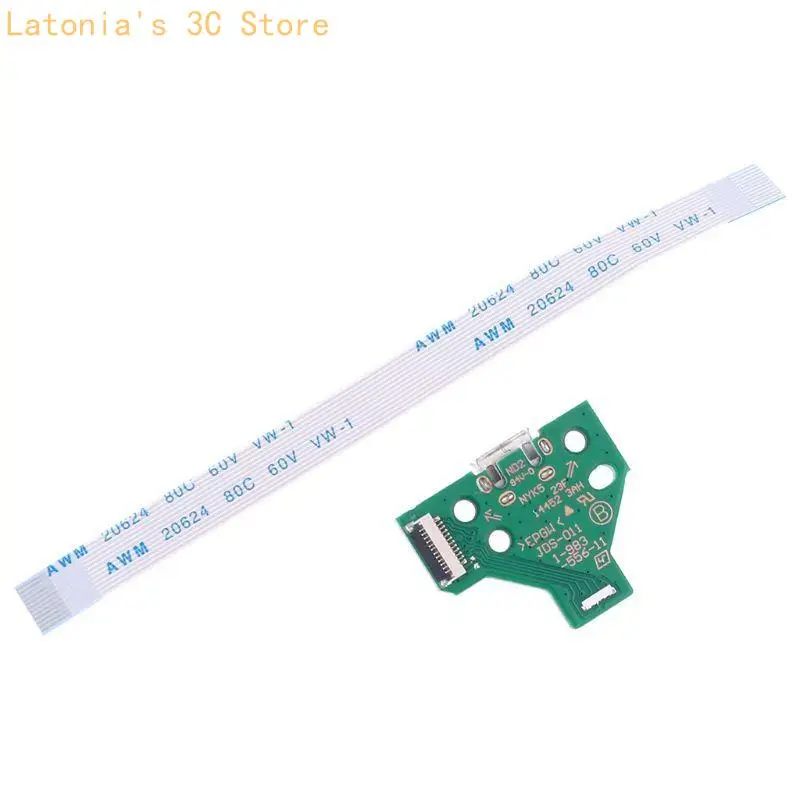 USB-Ladeanschluss-Buchsenplatine JDS-011 für Controller mit 12-poligem Flexkabel X3UB – Detail 8