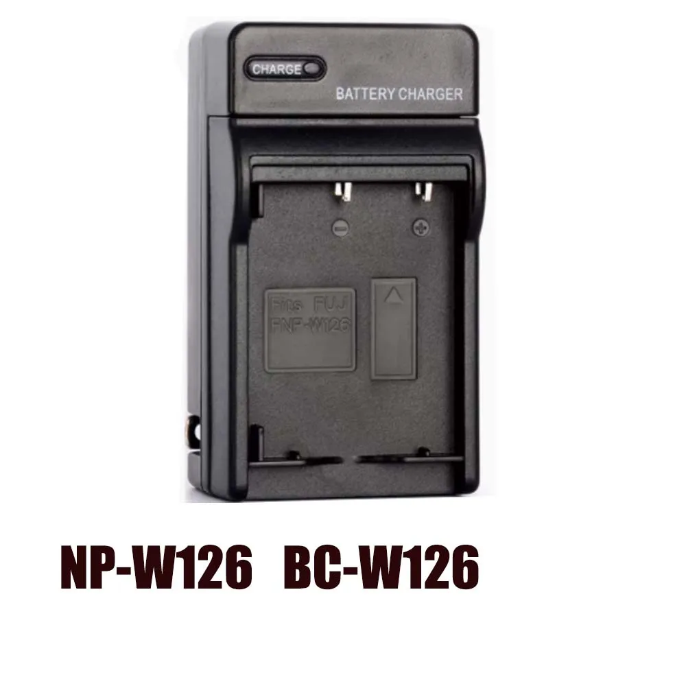 Batterij Wall Charger Voor Fujifilm NP-W126 W126s XM1 XA1 X-PRO1 X-PRO2 HS33EXR HS30EXR X-T1 XA2 X100f Xt100 Xpro2 X-E1 XE2