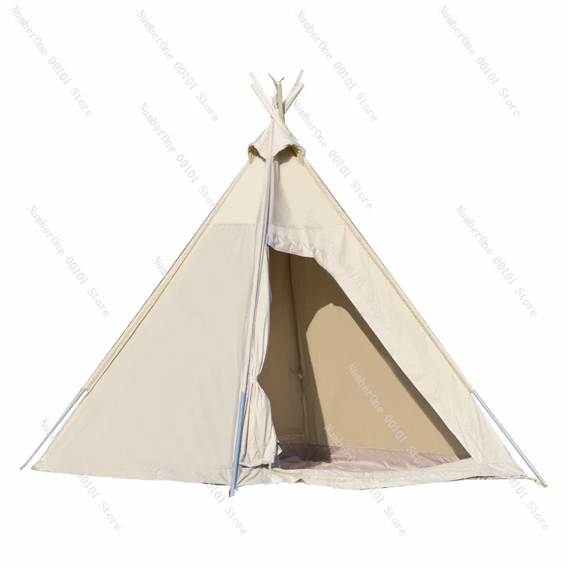 

Водонепроницаемые палатки Oxford Tipi, палатка-пирамида для уличного сада, семейного кемпинга, глэмпинга